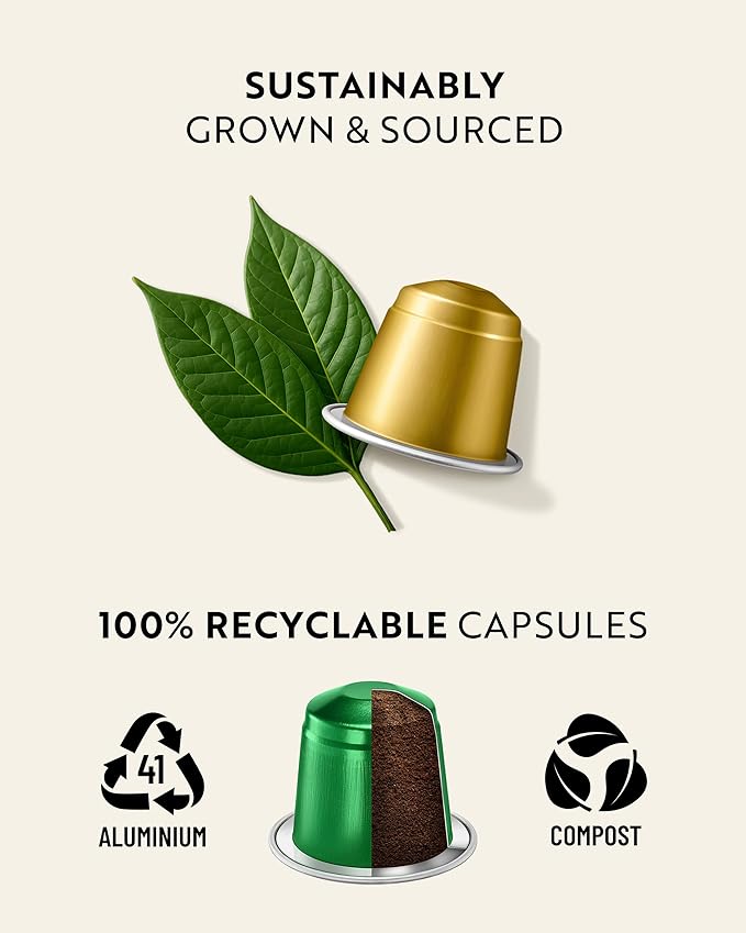 ROSSO CAFFÈ 60 Espresso Coffee Pods for Nespresso Original Machines - Premium Capsule Sampler