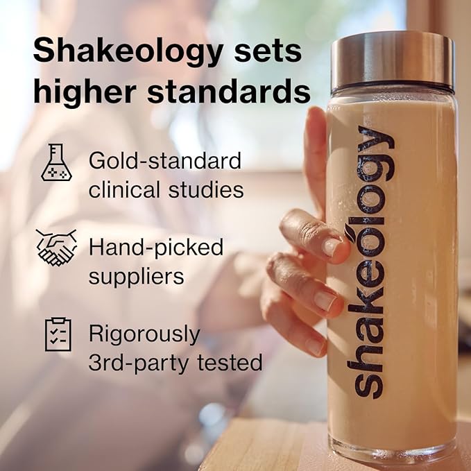BODi Shakeology 0g Added Sugar Plant-Based Vegan Protein Powder ??Gluten-Free Superfood Shake with