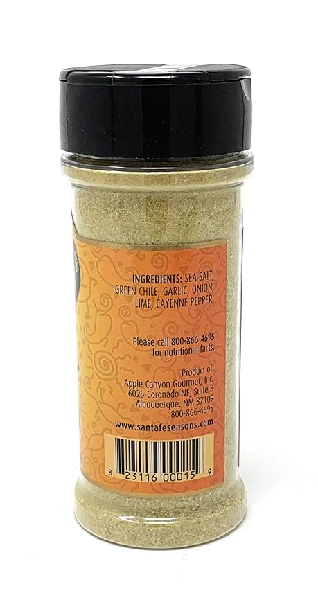 SANTA FE SEASONS Green Chile Lime Seasoning, 5.25 Ounce