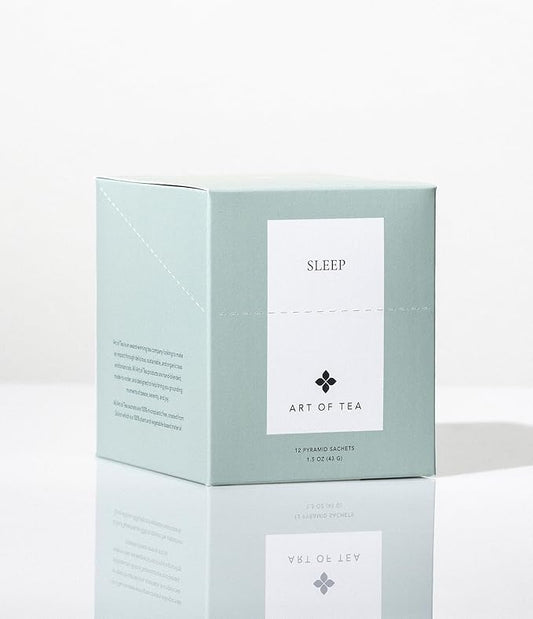 Art of Tea | Organic Sleep Tea (Chamomile Tea with Valerian and Spearmint) | 12 Count | Relaxtion