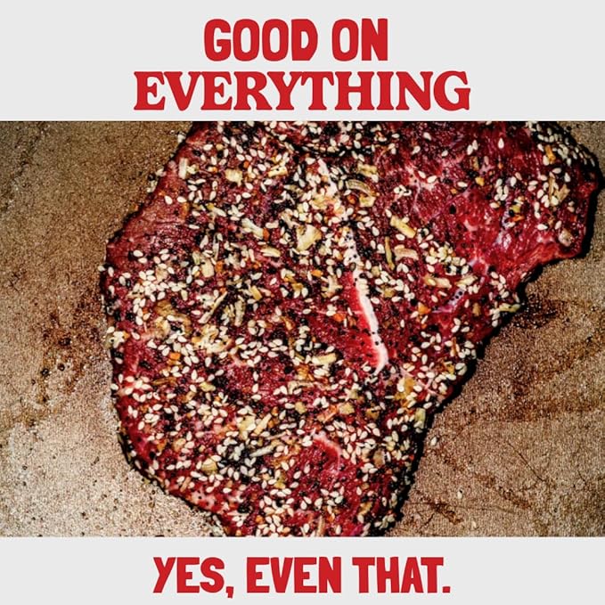 Bakers Club 8.5oz Everything Bagel Seasoning Blend - Authentic New York Style Spices for Bagels