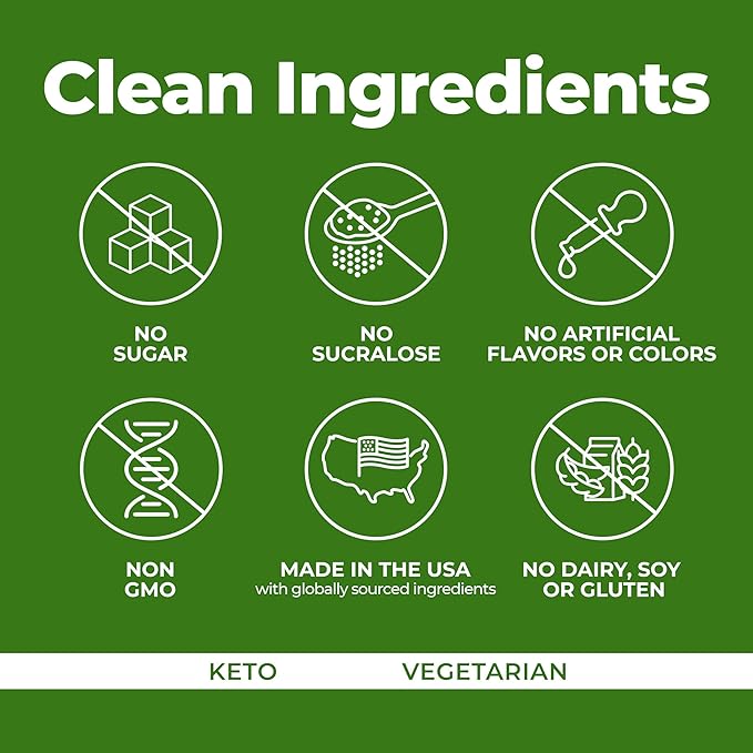 Pureboost Superfoods Clean Energy Booster, Energy Drink Mix Powder with 7 Organic Green Superfoods;