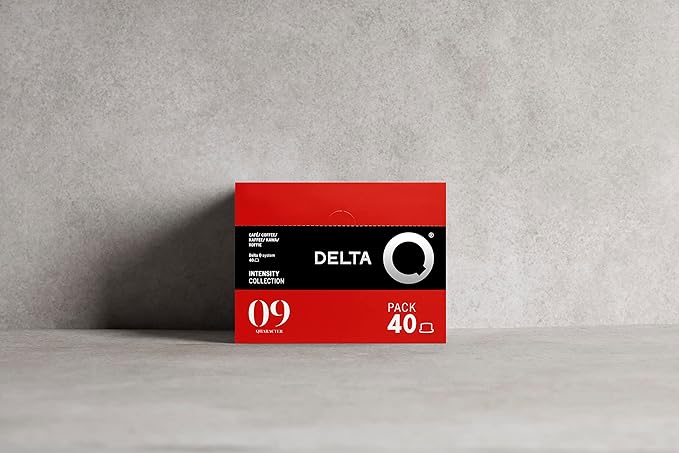 Delta Q - Qharacter Espresso Pods for Delta Q Machines - Intensity 9, Notes of Caramel and Dried