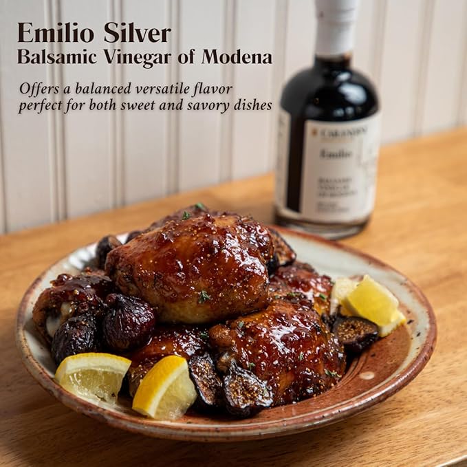 Carandini Emilio Silver Balsamic Vinegar of Modena PGI Premium Italian Vinegars | Made in Italy
