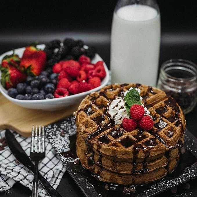ProDough Shop Buttermilk Pancake and Waffle Mix - Gluten Free, Low Carb, High Protein Pancake Mix
