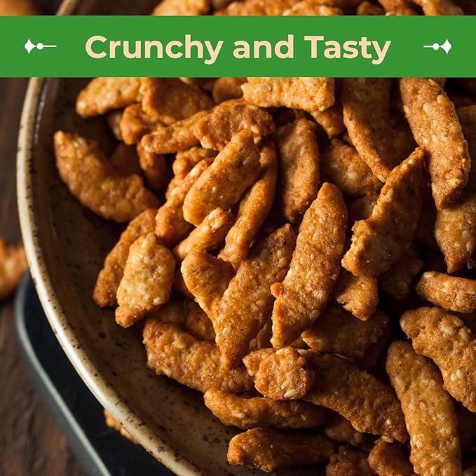 Sincerely Nuts Gourmet Salted Sesame Sticks Snacks, 2lb - Kosher Certified - Crunchy Toasted Sesame