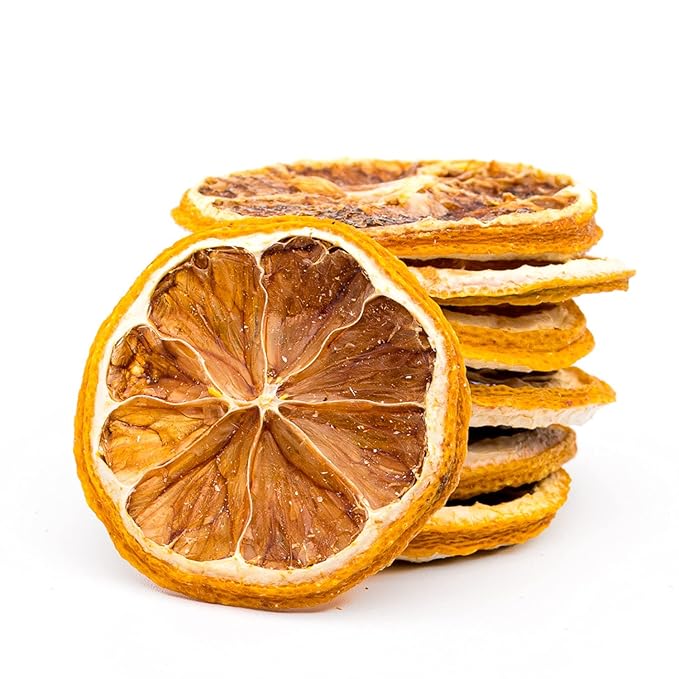 BlueHenry Dehydrated Lemon Wheels - 3 oz - 30+ slices - Natural Fruit
