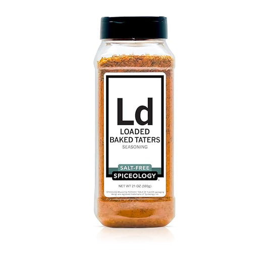 Spiceology – Loaded Baked Taters Salt-Free Seasoning – Savory Spice Blend with Onion, Garlic
