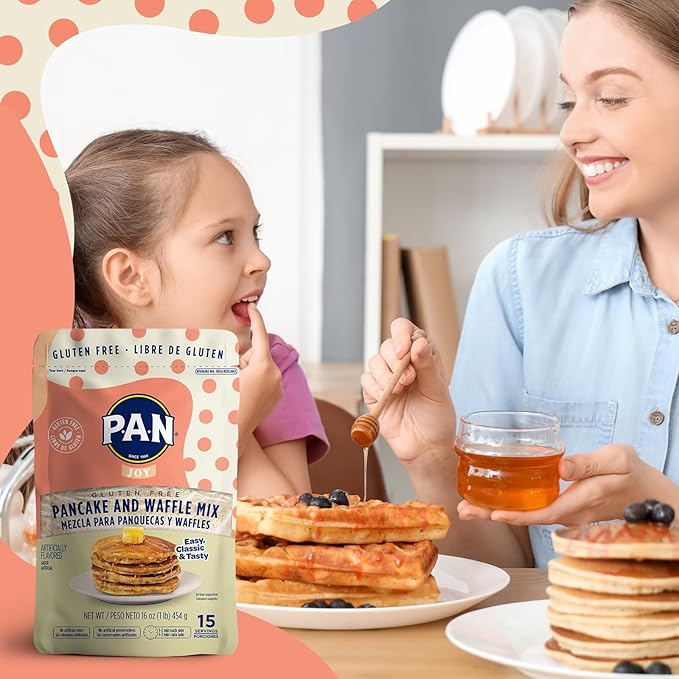P.A.N Pancake and Waffle Mix ??Gluten Free 1 lb. (6 Pack)