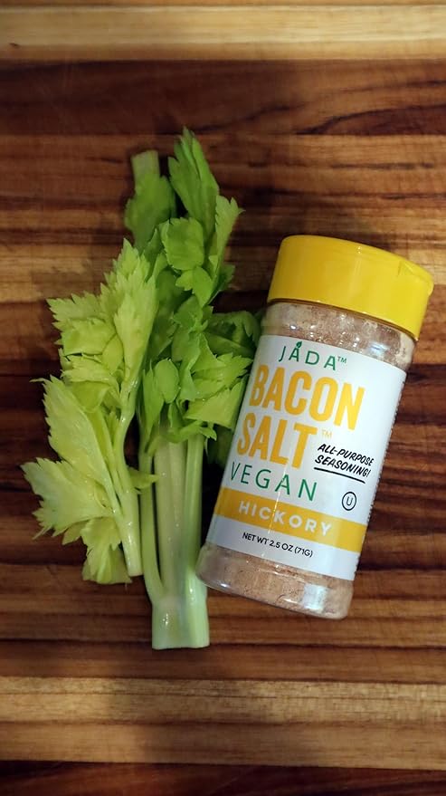 Jada Spices Hickory Bacon Salt - Vegan Bacon Seasoning Salt, Sweet Mesquite Flavor | Gluten-Free