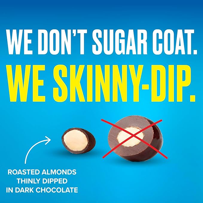 SkinnyDipped Faves Variety Pack, Healthy Snack, Plant Protein, Gluten Free, Pack of 6