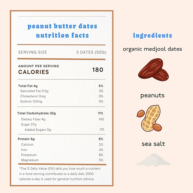 Realsy Pitted & Stuffed Medjool Dates, Organic Dates with No Sugar Added, Gluten-Free, Vegan, Good