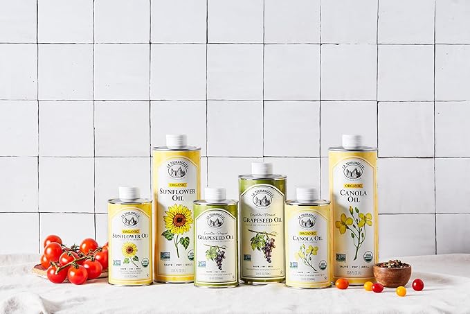 La Tourangelle, Organic Canola Oil, Expeller-Pressed Non-GMO Canola Seeds, Pesticide and Chemical