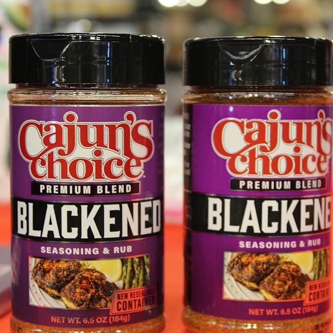 Cajun Choice Blackened Seasoning 6.5 OZ (Pack of 3) - Use for Grilling or Cooking Fish, Chicken