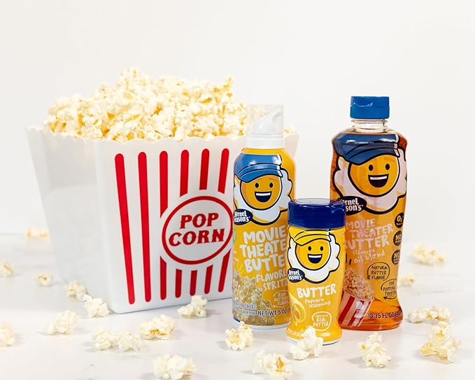 Kernel Season's Movie Theater Popcorn Oil, Butter, 13.75 Ounce (Pack of 6)