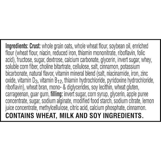 Nutri-Grain Breakfast Bars, Made with 10g Whole Grains, Snack Bars, Apple Cinnamon, 20.8oz Box (16