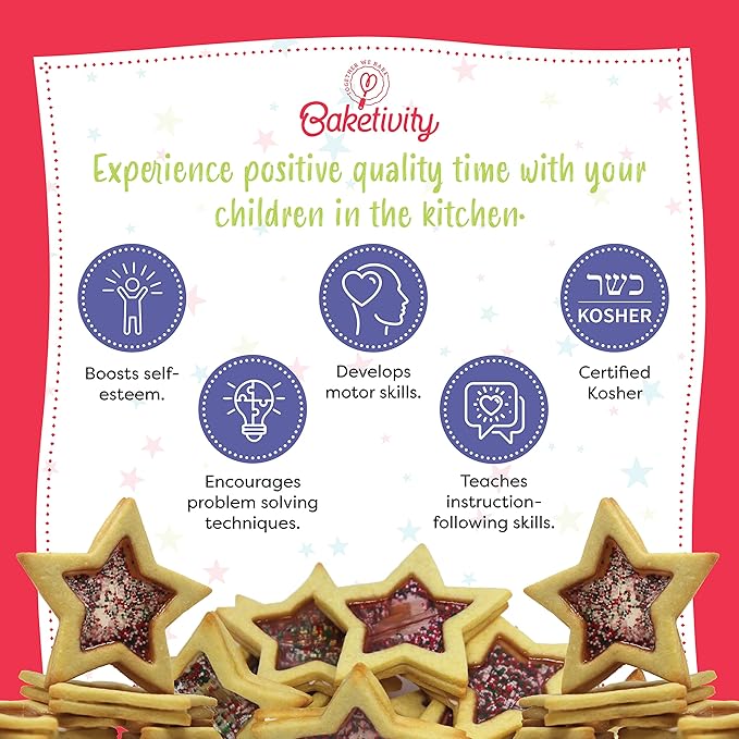 Baketivity Snow Globe Cookies Baking Kit - Duff Goldman Cooking Recipe - DIY Family Fun Cookie