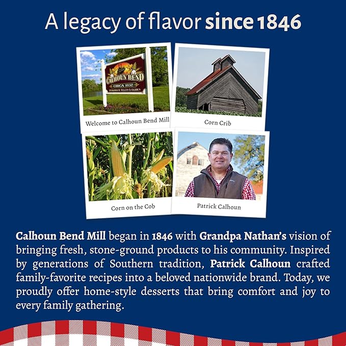 Calhoun Bend Mill Variety Bundle Mixes | Easy to Make Homemade Dessert for Apples, Peaches, Berries