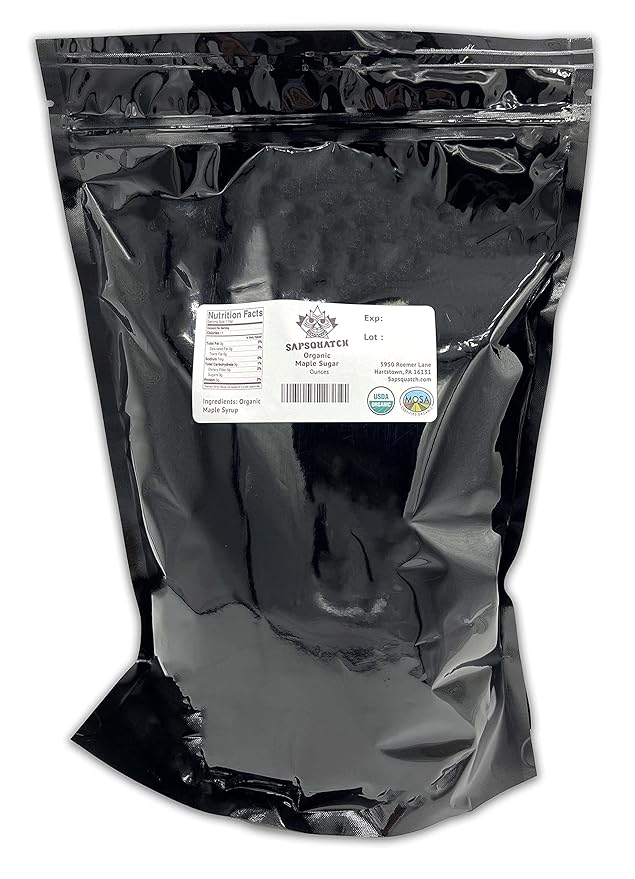 Sapsquatch Organic Maple Sugar (4 Pounds)