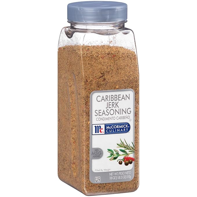 McCormick Culinary Caribbean Jerk Seasoning, 18 oz - One 18 Ounce Container Jamaican Jerk