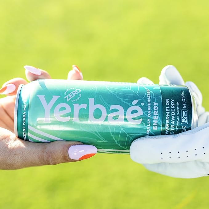 Yerbaé Watermelon Strawberry Functional Energy Drink - 0 Sugar, 0 Calories, 0 Carbs. Yerbae is
