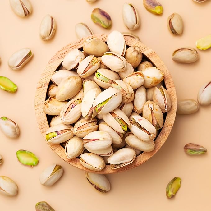 Yupik Dry Roasted Salted Pistachios, In Shell, 2.2 lb (35.2 oz), Gluten-Free, Kosher, Crunchy Nuts