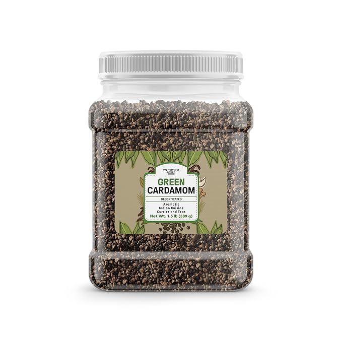 Unpretentious Decorticated Green Cardamom, 4 Cups, Intensely Aromatic, Indian Cuisine