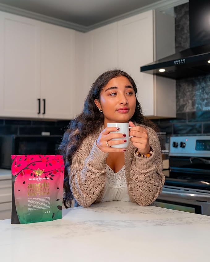 Apple Cranberry Harvest Tea, Organic Loose Leaf Herbal Tea ??Real Fruit, Summer Juice