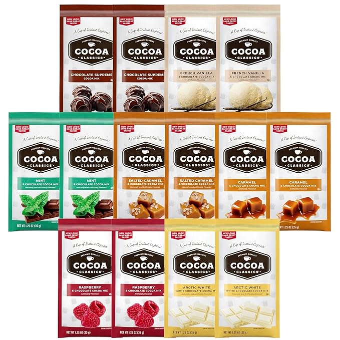 Eva’s Gift Universe Hot Cocoa Sampler, 14 Count