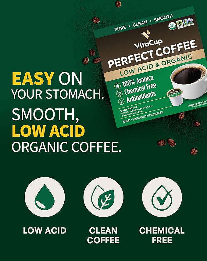 VitaCup Coffee Pods 40ct, Slim w/Garcinia for Diet Support 10ct, Genius Keto w/MCT Oil for Energy &
