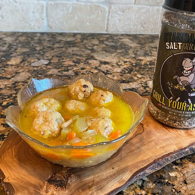Standard Issue Salt & Pepper by Grill Your As Off - Premium Gourmet Black Pepper & Salt Great for