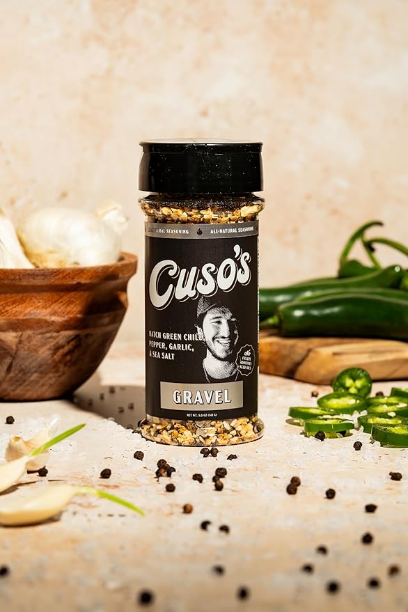 Cuso Cuts Gravel BBQ Rub - All-Purpose Rub - Spices for Steaks, Meat, & Veggies - Perfect for