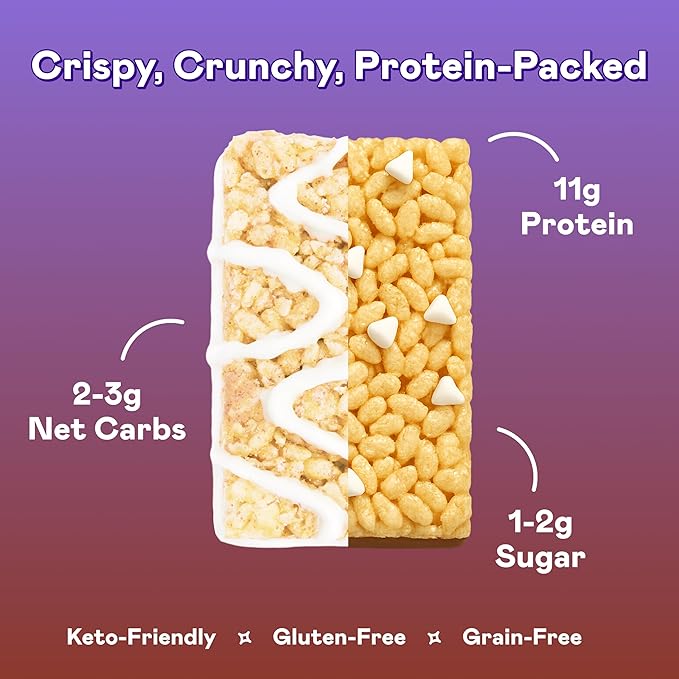 MAGIC SPOON Treats - High Protein, Low Carb, Keto Friendly, Low Sugar, Gluten Free, Crispy Protein