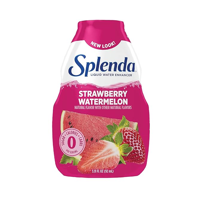SPLENDA Liquid Water Enhancer Drops, Sugar Free, Zero Calorie, Natural Flavor, Concentrated Drink
