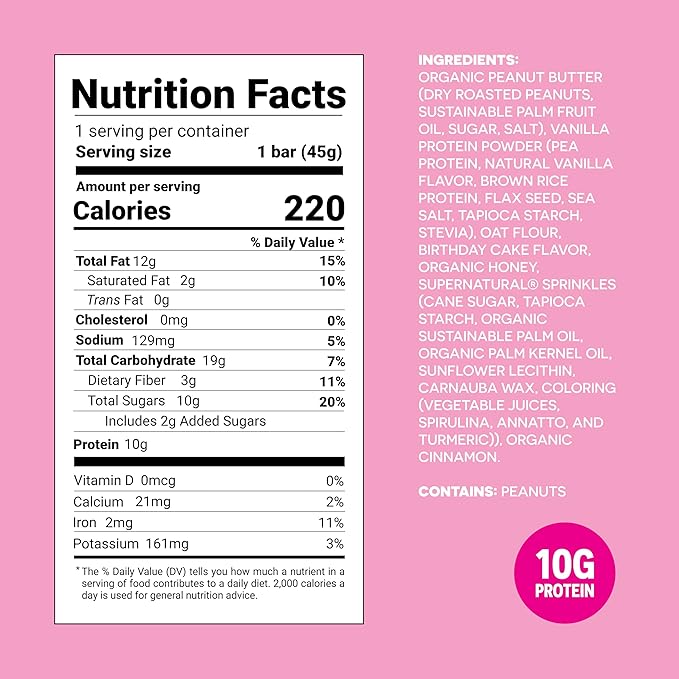 FROPRO Plant Protein Snack Bars - Plant Based Protein Bars, All-Natural, Gluten, Dairy, & Soy Free