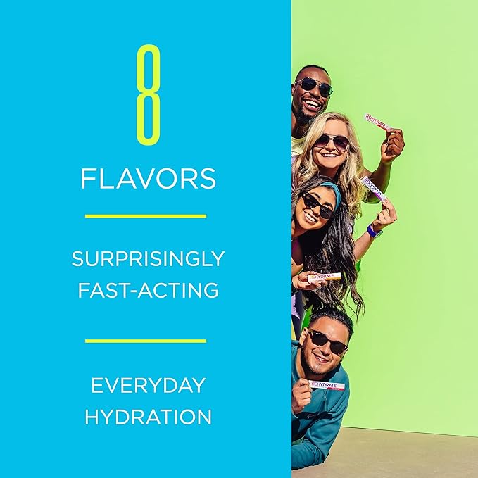 AdvoCare Rehydrate Electrolyte Drink Mix - Hydration & Recovery Drink with Sodium, Potassium & More