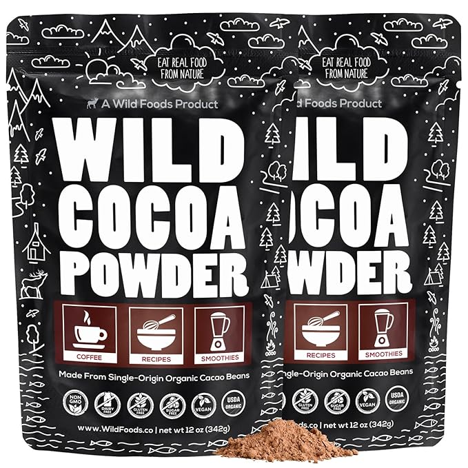Raw Organic Cacao Powder, Handcrafted, Single-Origin, Fair Trade, Non-Alkalized Cocoa from Peru (24