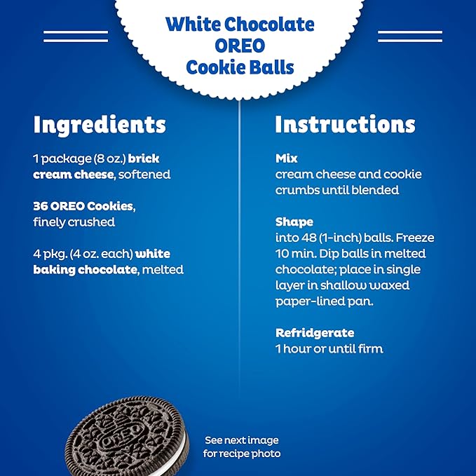 OREO Chocolate Sandwich Cookies, Party Size, 24.16 oz