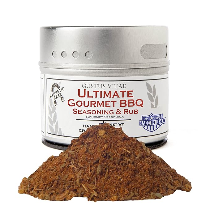 Ultimate Gourmet BBQ Rub | Authentic Artisanal Spice Mix | All Natural, Non GMO Seasoning | Hand