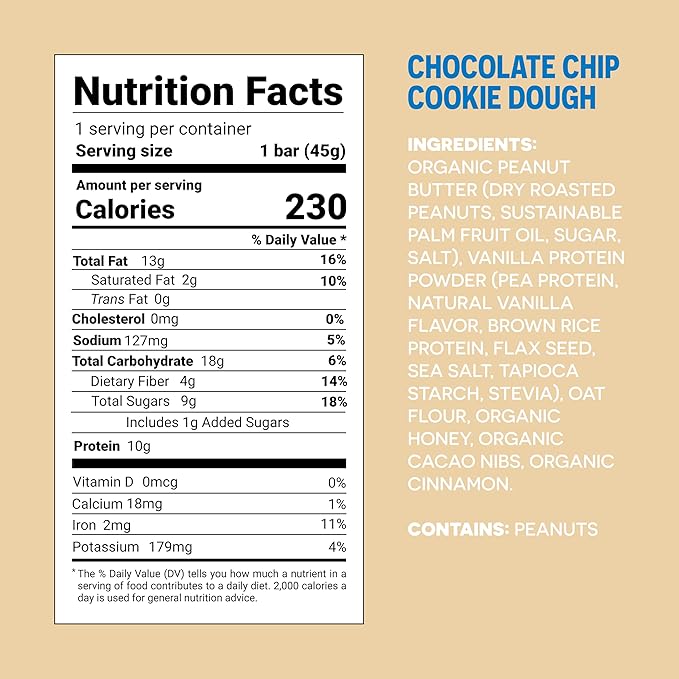 FROPRO Plant Protein Snack Bars - Plant Based Protein Bars, All-Natural, Gluten, Dairy, & Soy Free