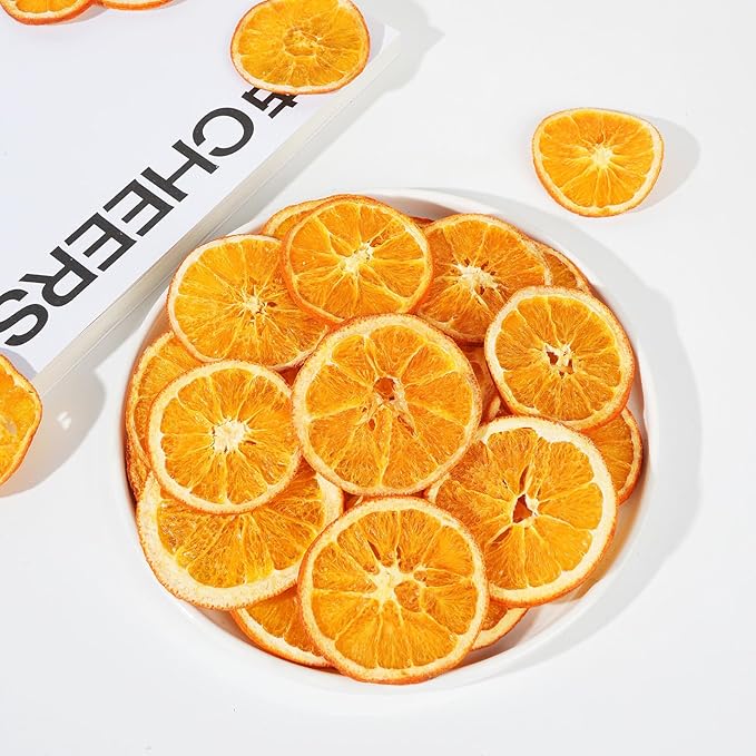 Dried Orange Slices, Dehydrated Orange Slices for Cocktails Decoration/Fruit