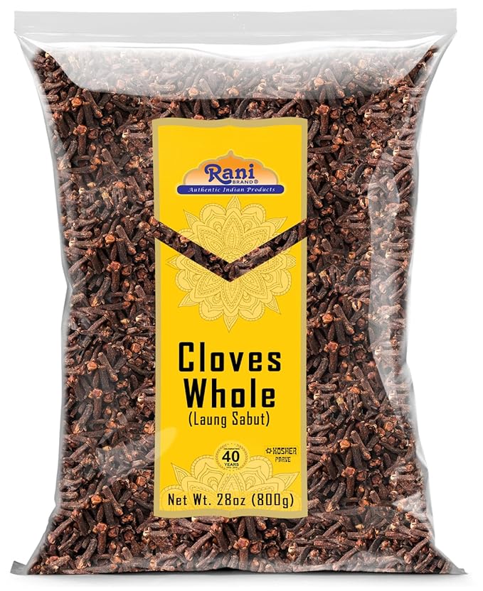 Rani Cloves Whole (Laung) 28oz (800g) Great for Food, Tea, Pomander Balls and Potpourri, Hand