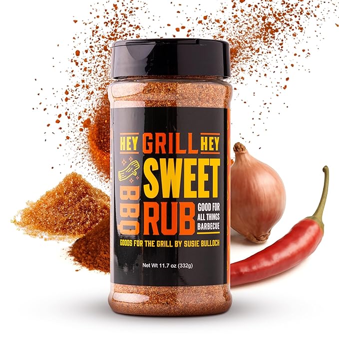 Hey Grill Hey | Sweet Rub | BBQ Rub | Sweet Seasoning for Grilling Pork, Chicken, Fish, Beef