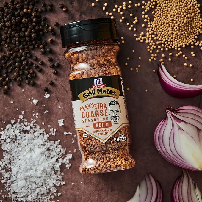 McCormick Grill Mates Max's Xtra Coarse Seasoning, 5.93 oz
