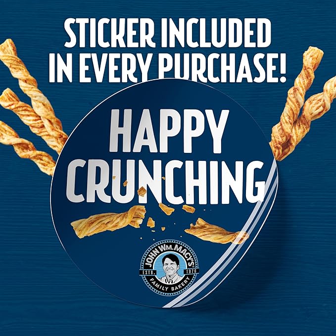John Wm. Macy - Asiago & Cheddar CheeseCrisps - Hand Crafted, Non GMO, and Nothing Artificial