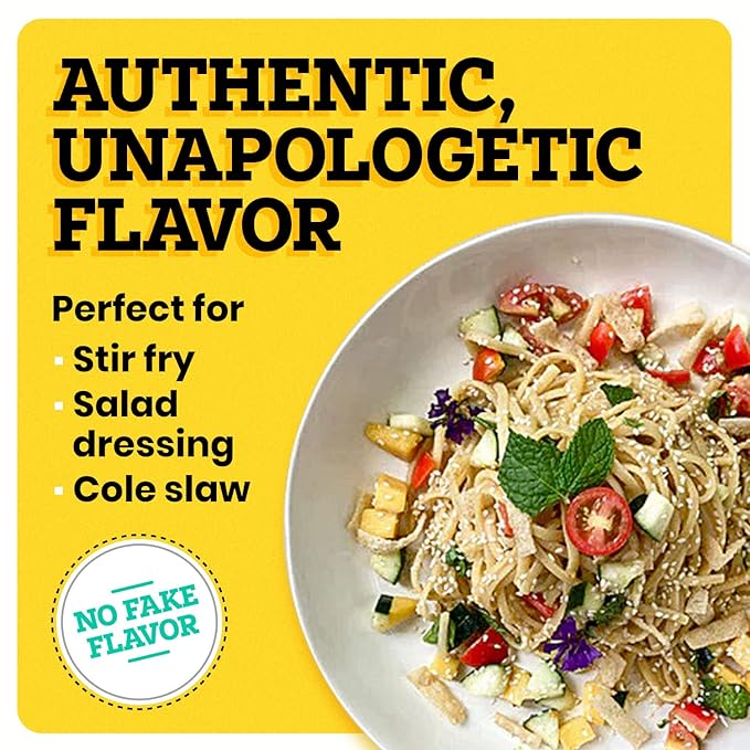 Pretty Thai Peanut Sauce, Gluten Free Certified Non-GMO Vegan Authentic Stir Fry, Dressing, Rice