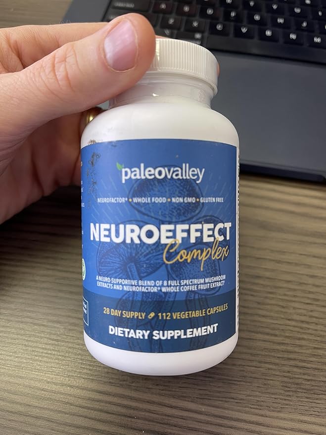Paleovalley NeuroEffect - Neuro Mushroom Coffee Nutritional Supplement for Focus, Memory, and