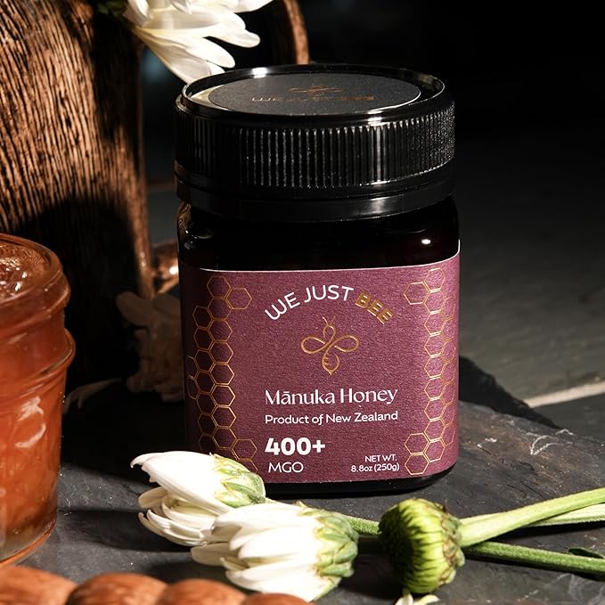 Raw Manuka Honey MGO 400+ | Premium New Zealand Honey – Supports Wellness with Natural Properties |