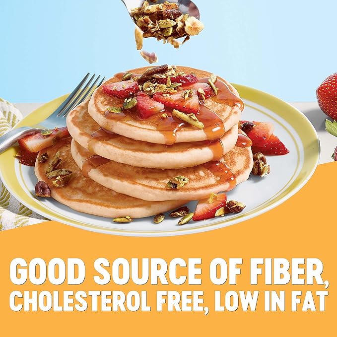 Krusteaz Heart Healthy Buttermilk Pancake Mix, 25.2 OZ (2-Pack)