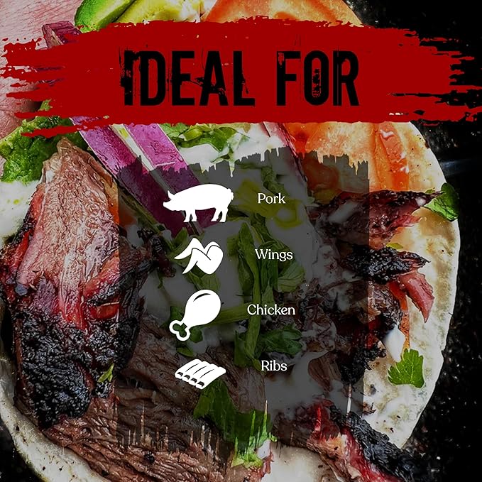 Angus & Oink | Dirty Cow Beef BBQ Rub | Bold Flavour for Brisket & Beef Ribs | Perfect for Low &